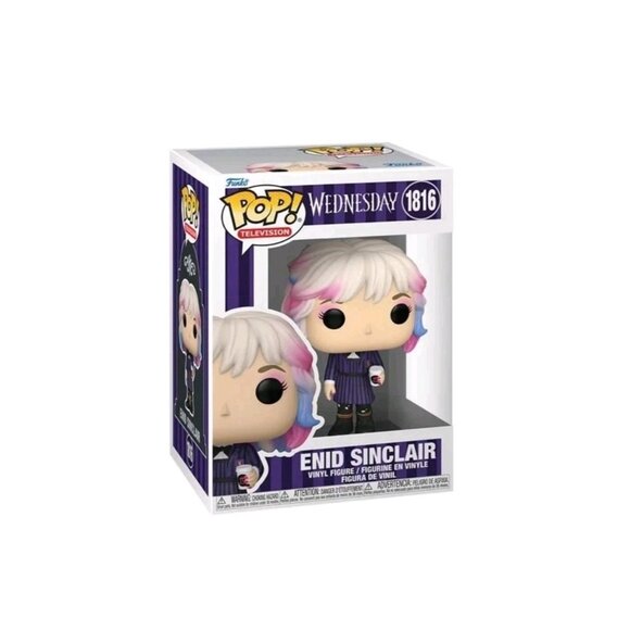 Funko POP! Netflix Wednesday Season 2 Enid Sinclair Figure #1816 + Protector - Picture 1 of 7